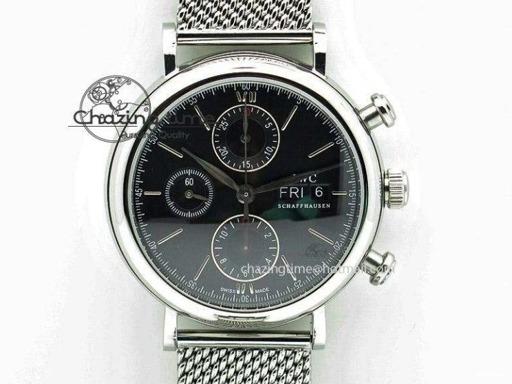 MIROTIME 0328 Efficient Mark XVIII Le Petit Prince IW327001 SS MKS 1:1 Best Edition White Dial On Leather Strap MIYOTA9015 V 7220